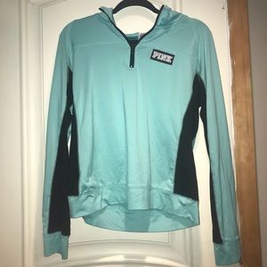Teal track jacket